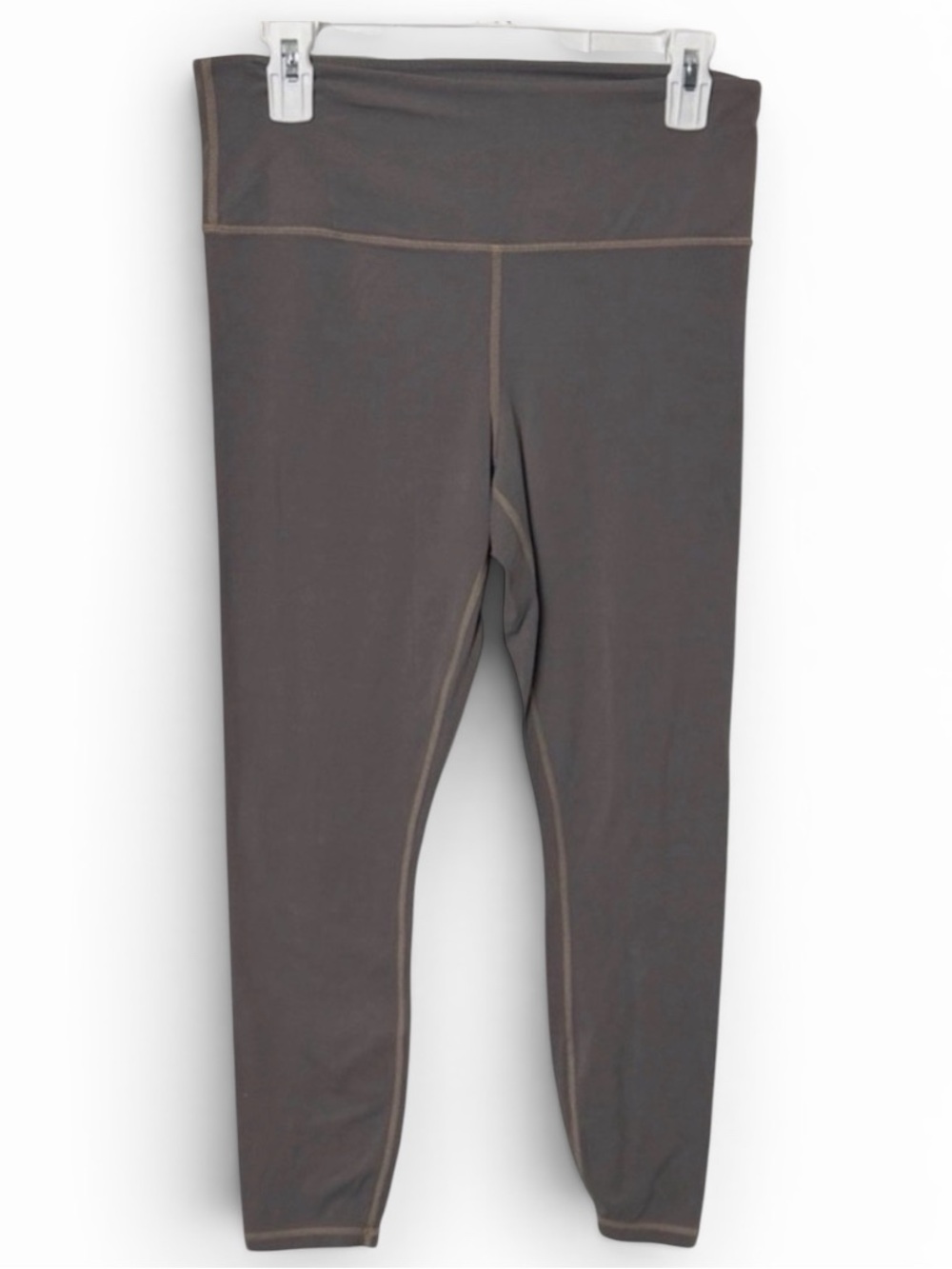 Athleta Gray High-Waisted Crop Leggings Size Medium